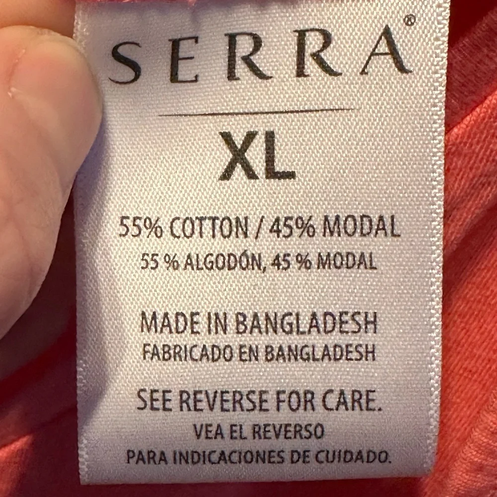 Serra Vibrant Coral Midi Dress - Picture 2 of 6